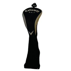 Callaway 3 Big Bertha X Embroidered Golf Club Head Cover Black Gray